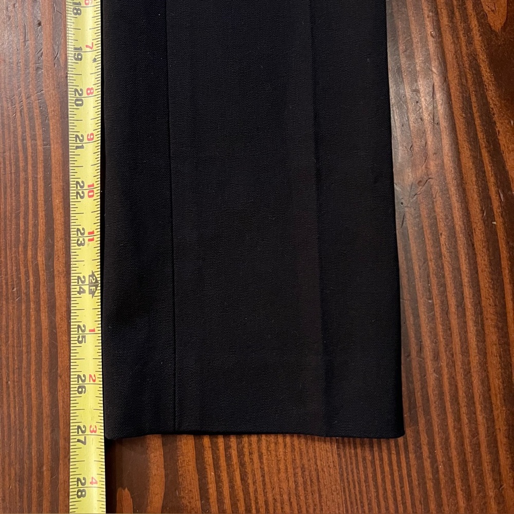 NEW FRAME Le High Straight Trouser Women Noir Black Size 0 - Picture 10 of 14